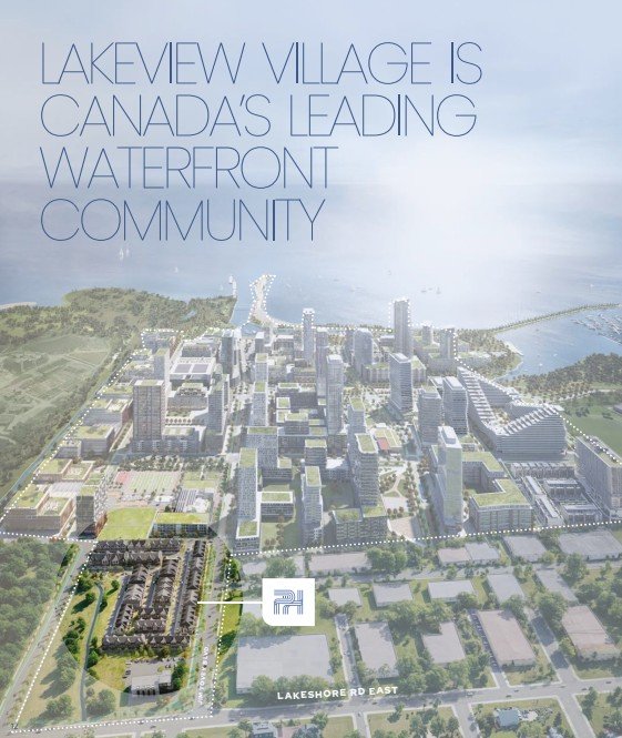 Lake Ontario Waterfront Trail and Parklands near Pier House Towns Mississauga